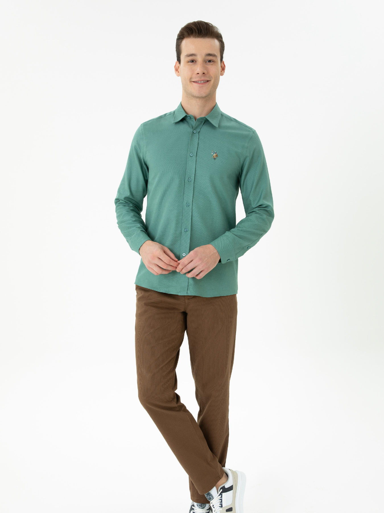 Чиносы US Polo модель G081SZ078.000.1679698.VR153 Фото