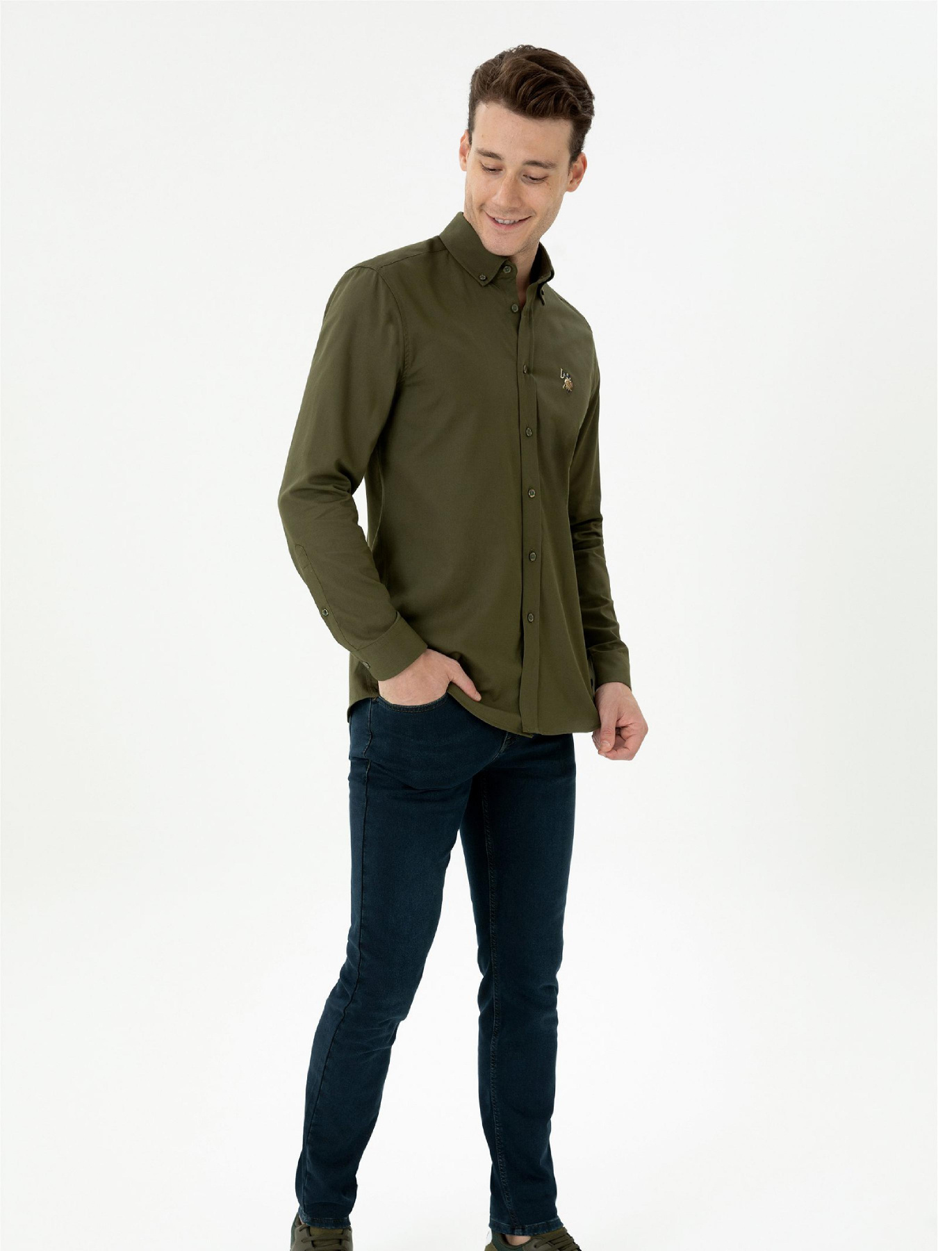 Зауженные джинсы US Polo модель G081SZ080.000.1684770.DN0023 Фото