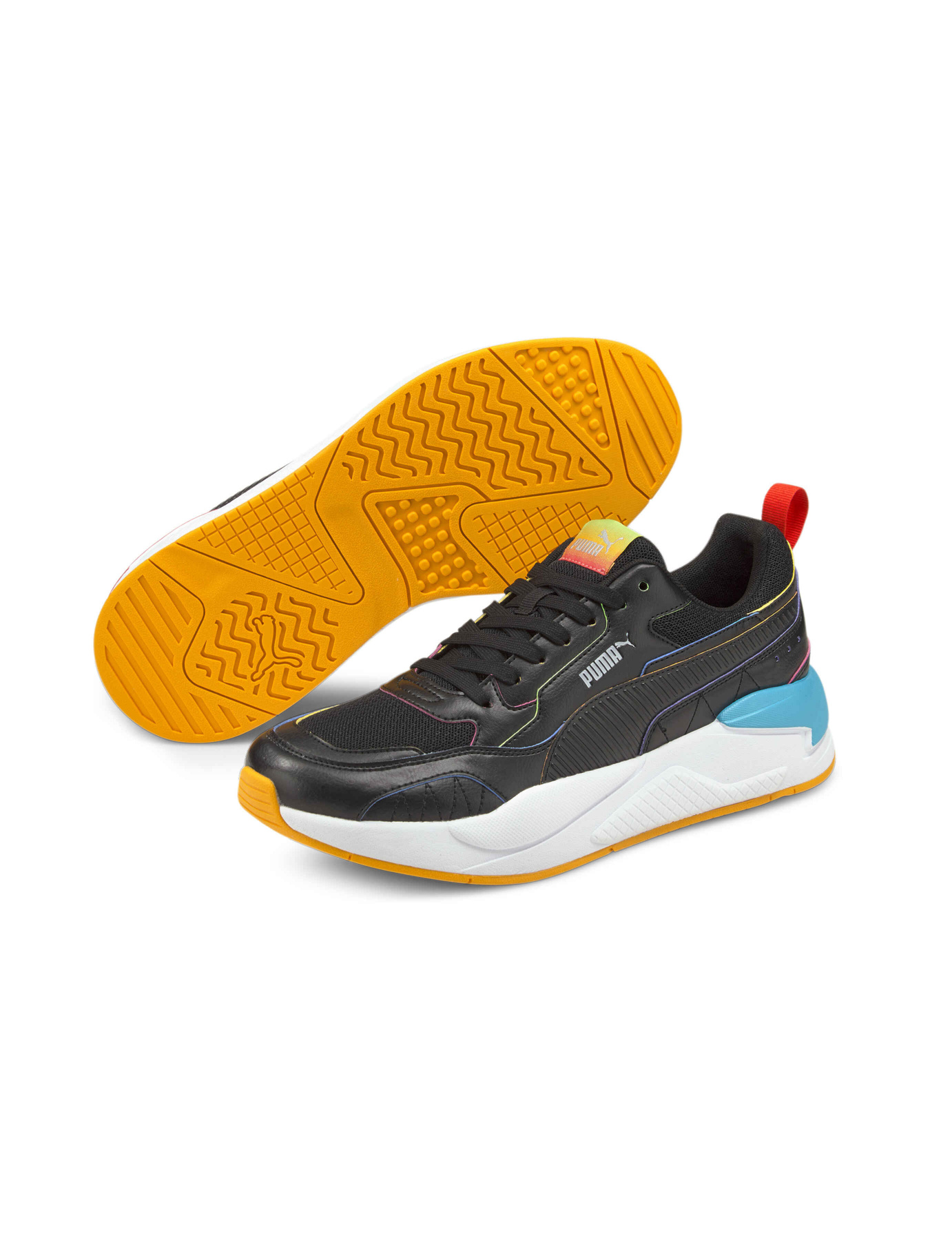 Кроссовки повседневные PUMA X-ray² Square Rainbow модель 368856 Кроссовки повседневные PUMA X-ray² Square Rainbow модель 368856 Фото