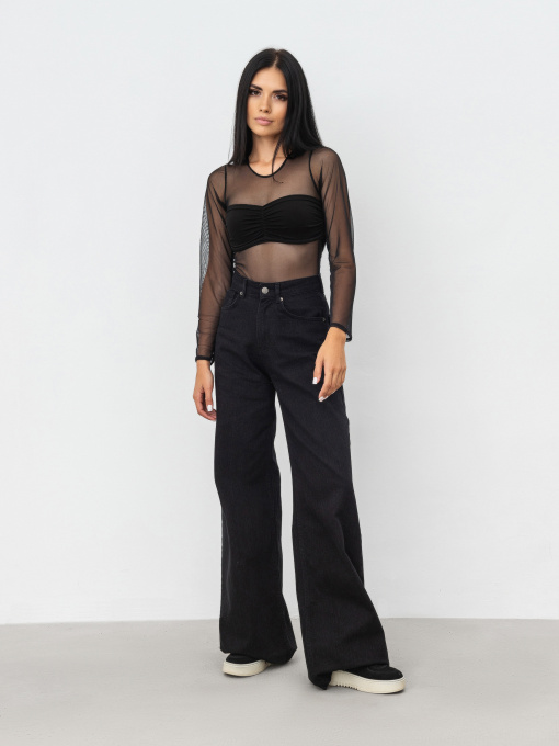 Широкие джинсы Romashka Арлінгтон модель 205037405042 Фото