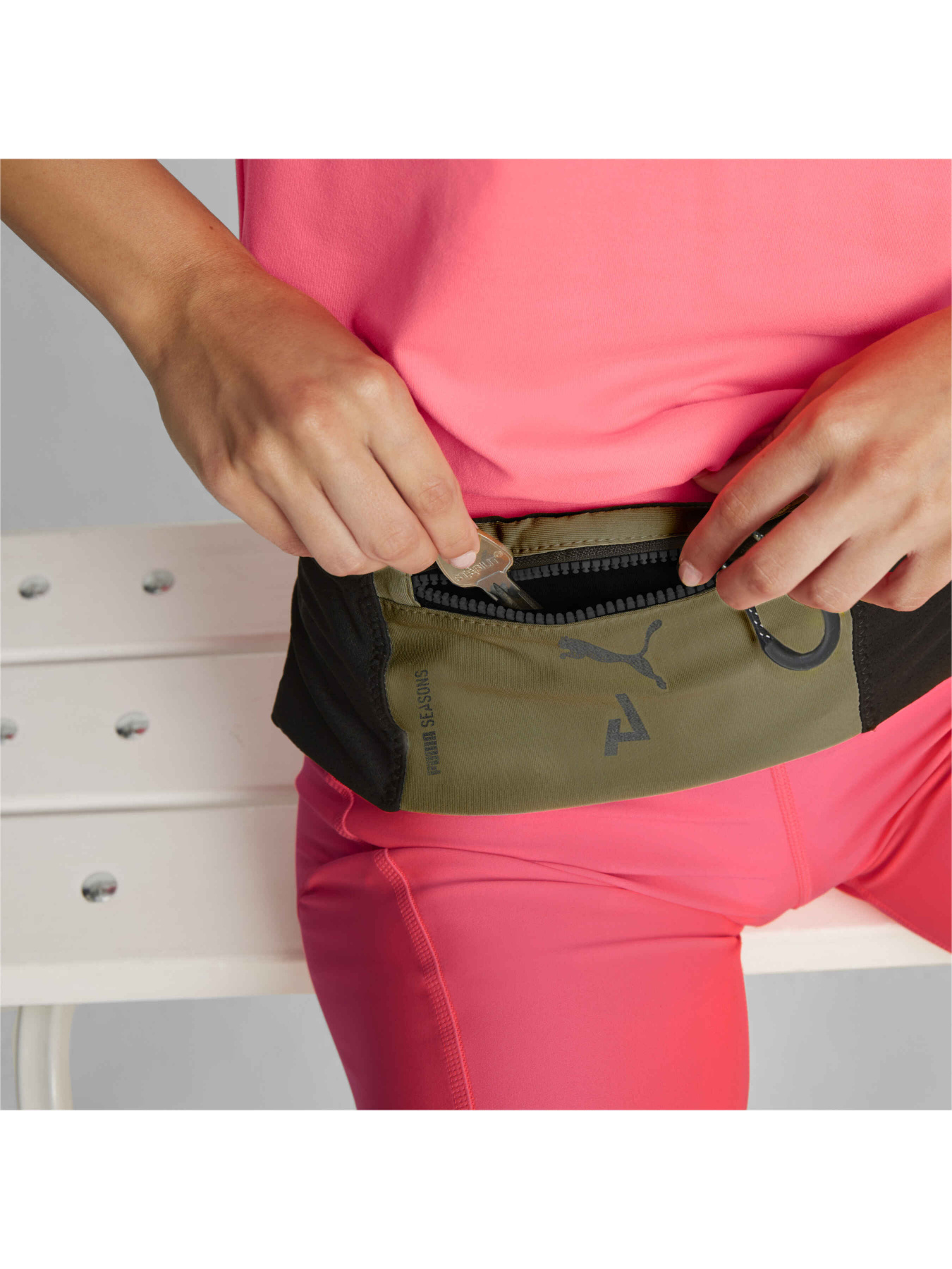 Поясная сумка PUMA Seasons Running Belt модель 079284 Фото