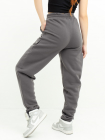 Джоггеры ISSA Plus модель 13633_темно_серый Фото