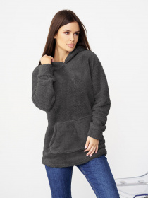 Худи ISSA Plus модель WN20-350_темно_серый Фото