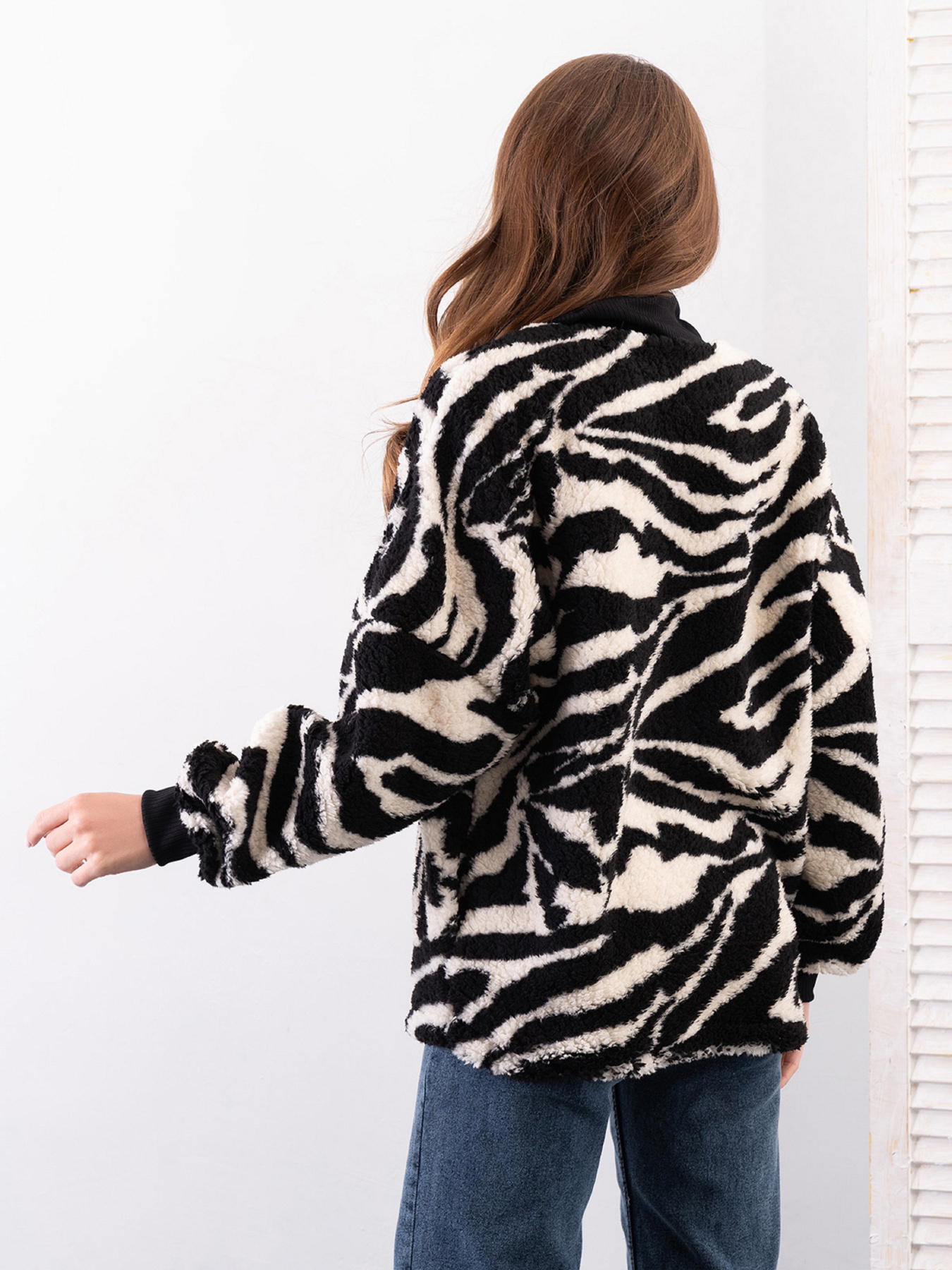 Кофта ISSA Plus модель 14291_черный_белый Фото