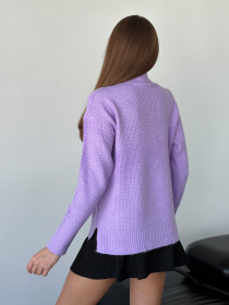 Свитер ISSA Plus модель WN20-562_сиреневый Фото