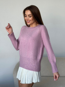 Джемпер ISSA Plus модель WN20-567_темно-розовый Фото