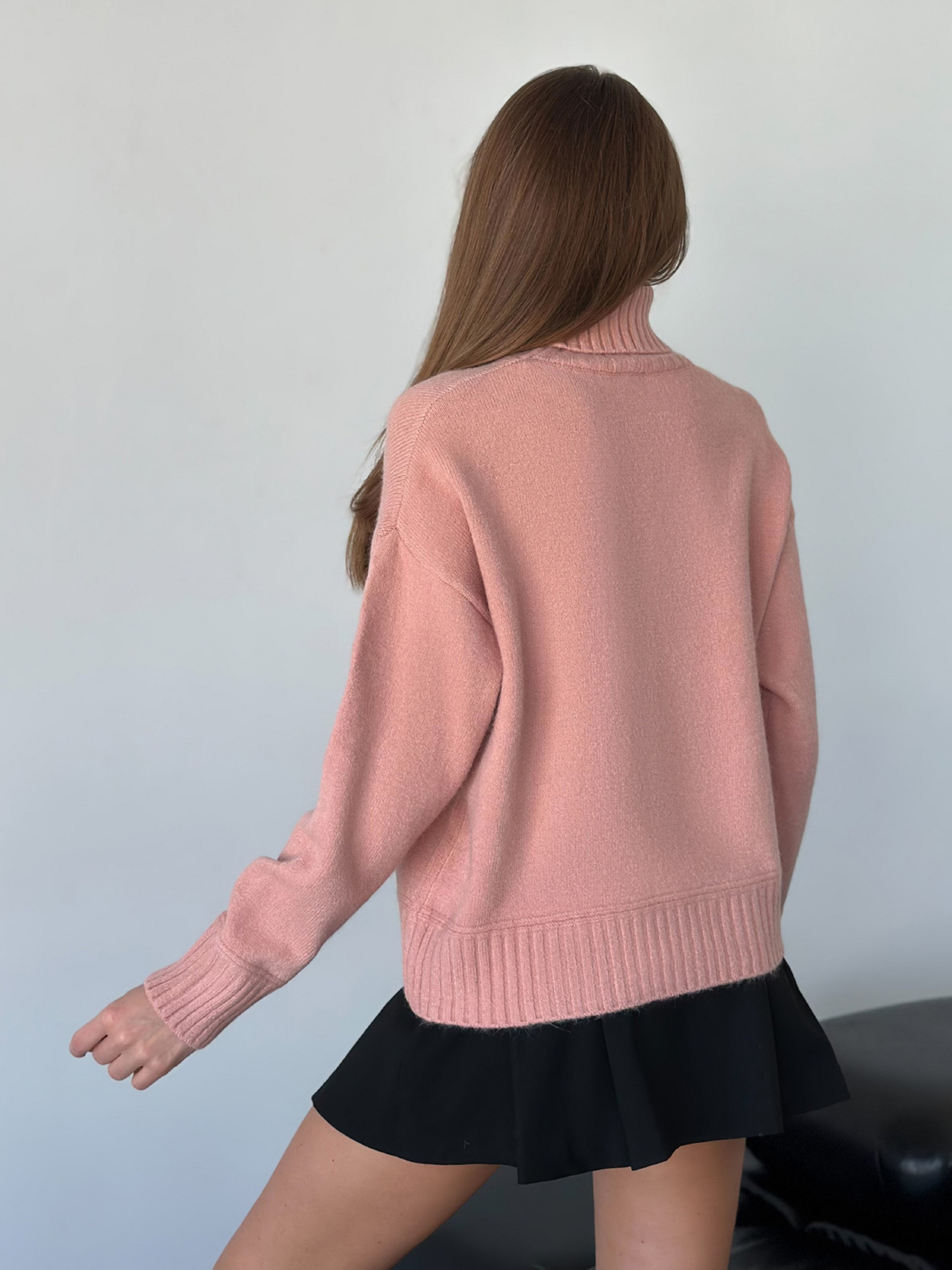 Свитер ISSA Plus модель WN20-568_розовый Фото