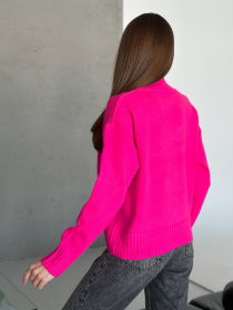 Светр ISSA Plus модель WN20-569_малиновый Светр ISSA Plus модель WN20-569_малиновый Фото