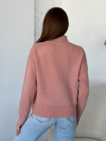 Свитер ISSA Plus модель WN20-569_розовый Фото
