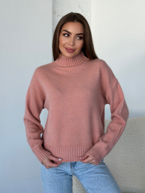 Свитер ISSA Plus модель WN20-569_розовый Фото