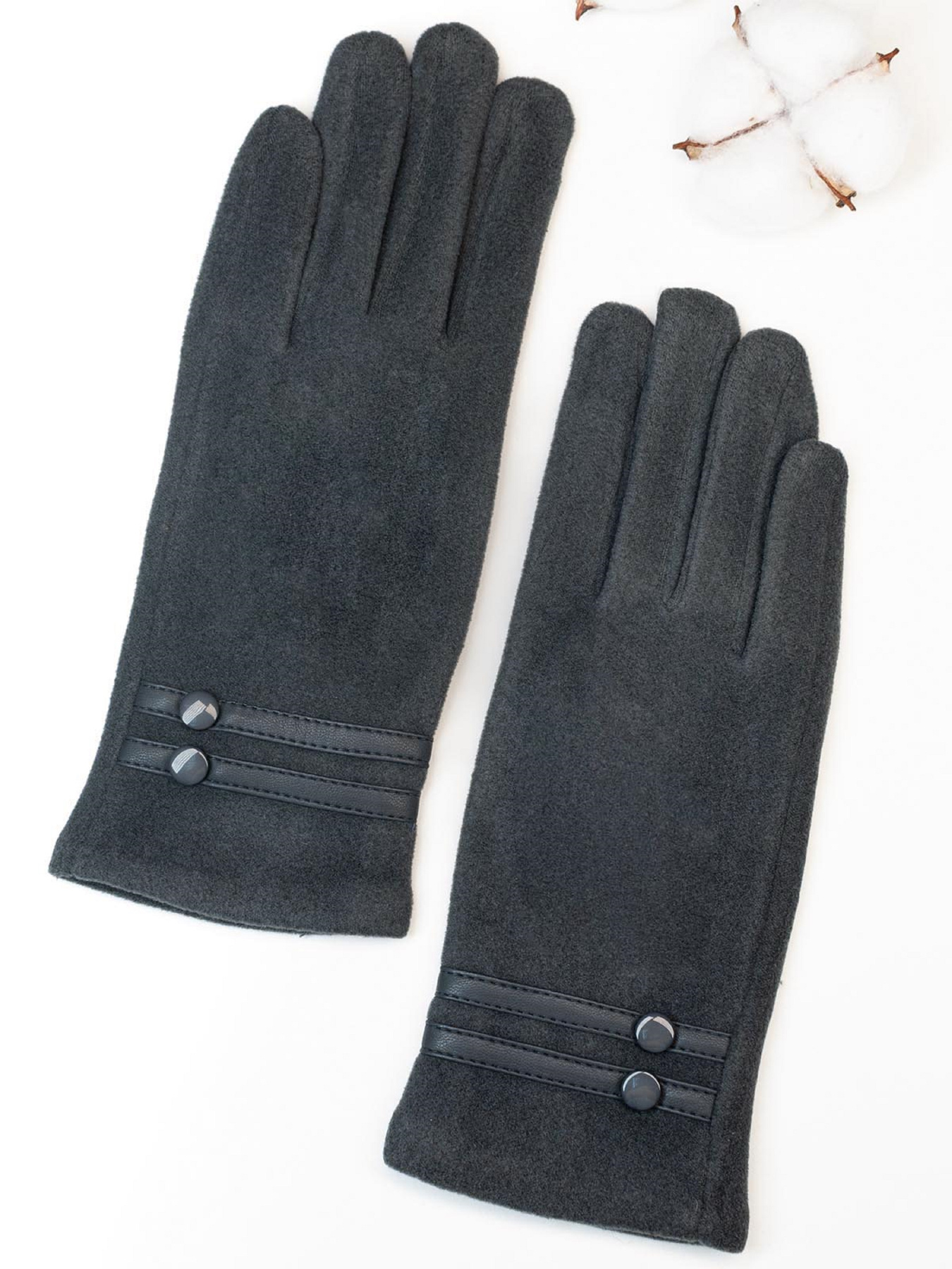 Рукавички ISSA Plus модель PE-34_серый Фото