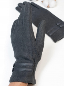 Рукавички ISSA Plus модель PE-34_серый Фото