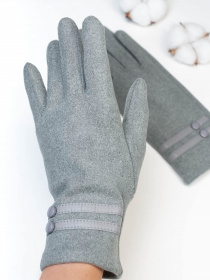 Рукавички ISSA Plus Модель PE-34_светло-серый Фото