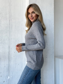 Водолазка ISSA Plus модель WN20-573_серый Фото