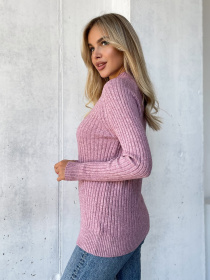 Джемпер ISSA Plus модель WN20-576_сиреневый Джемпер ISSA Plus модель WN20-576_сиреневый Фото