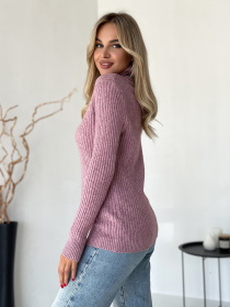 Водолазка ISSA Plus модель WN20-575_сиреневый Фото