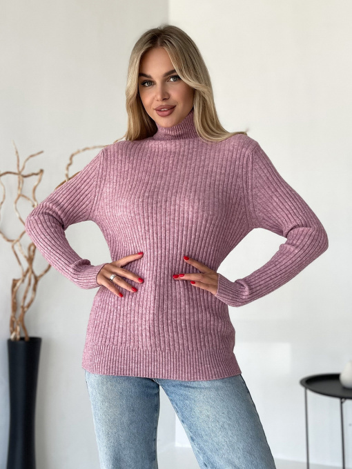 Водолазка ISSA Plus модель WN20-575_сиреневый Фото