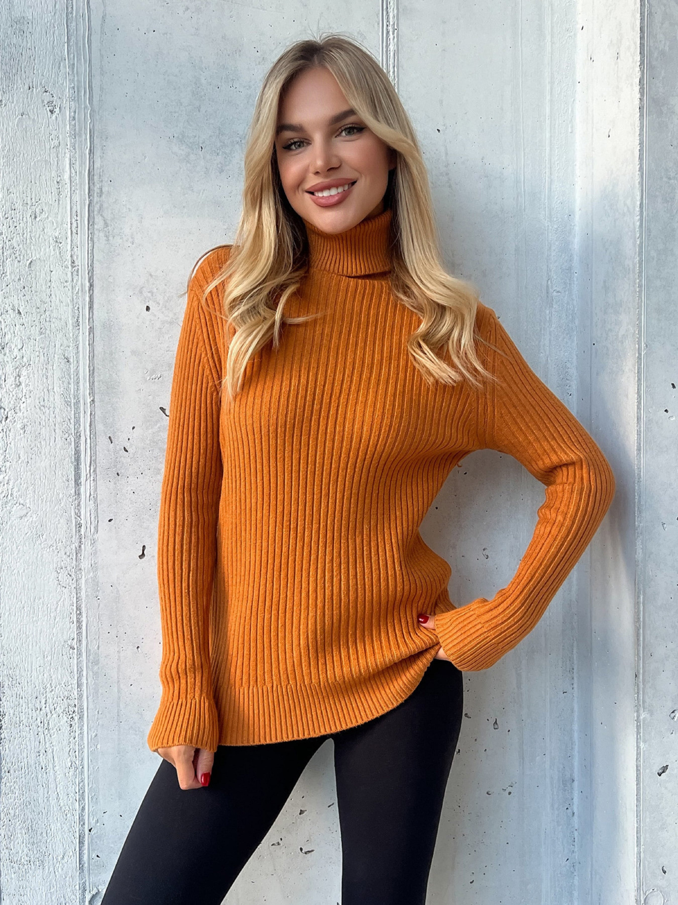 Водолазка ISSA Plus модель WN20-575_горчичный Водолазка ISSA Plus модель WN20-575_горчичный Фото