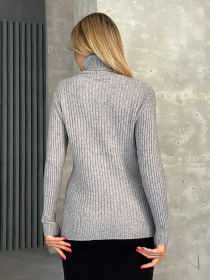 Водолазка ISSA Plus модель WN20-575_серый Фото