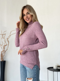 Водолазка ISSA Plus модель WN20-577_сиреневый Водолазка ISSA Plus модель WN20-577_сиреневый Фото