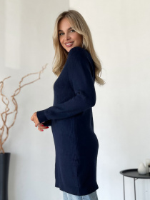 Туника ISSA Plus модель WN20-580_темно-синий Фото