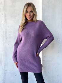 Туника ISSA Plus модель WN20-580_сиреневый Фото