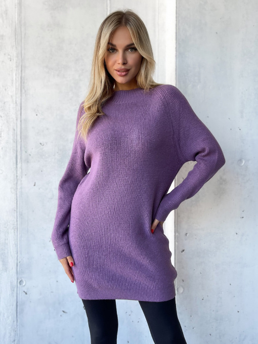 Туника ISSA Plus модель WN20-580_сиреневый Фото