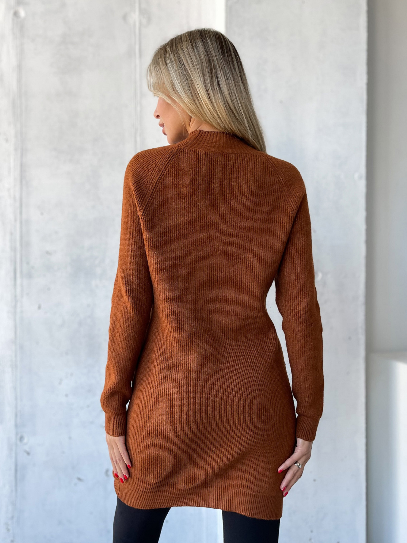 Туника ISSA Plus модель WN20-580_коричневый Фото