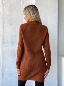 Туника ISSA Plus модель WN20-580_коричневый Фото