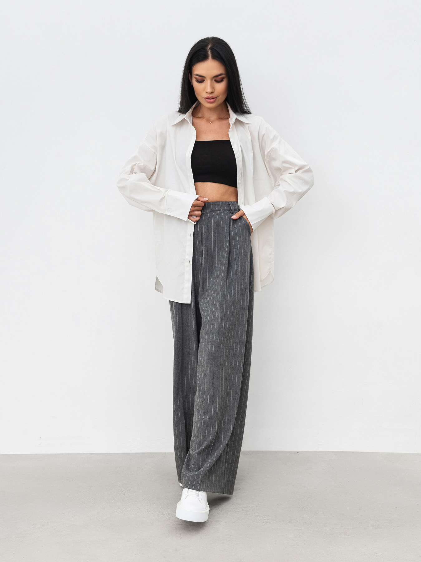 Рубашка повседневная Romashka Тусон модель 201025005091 Фото