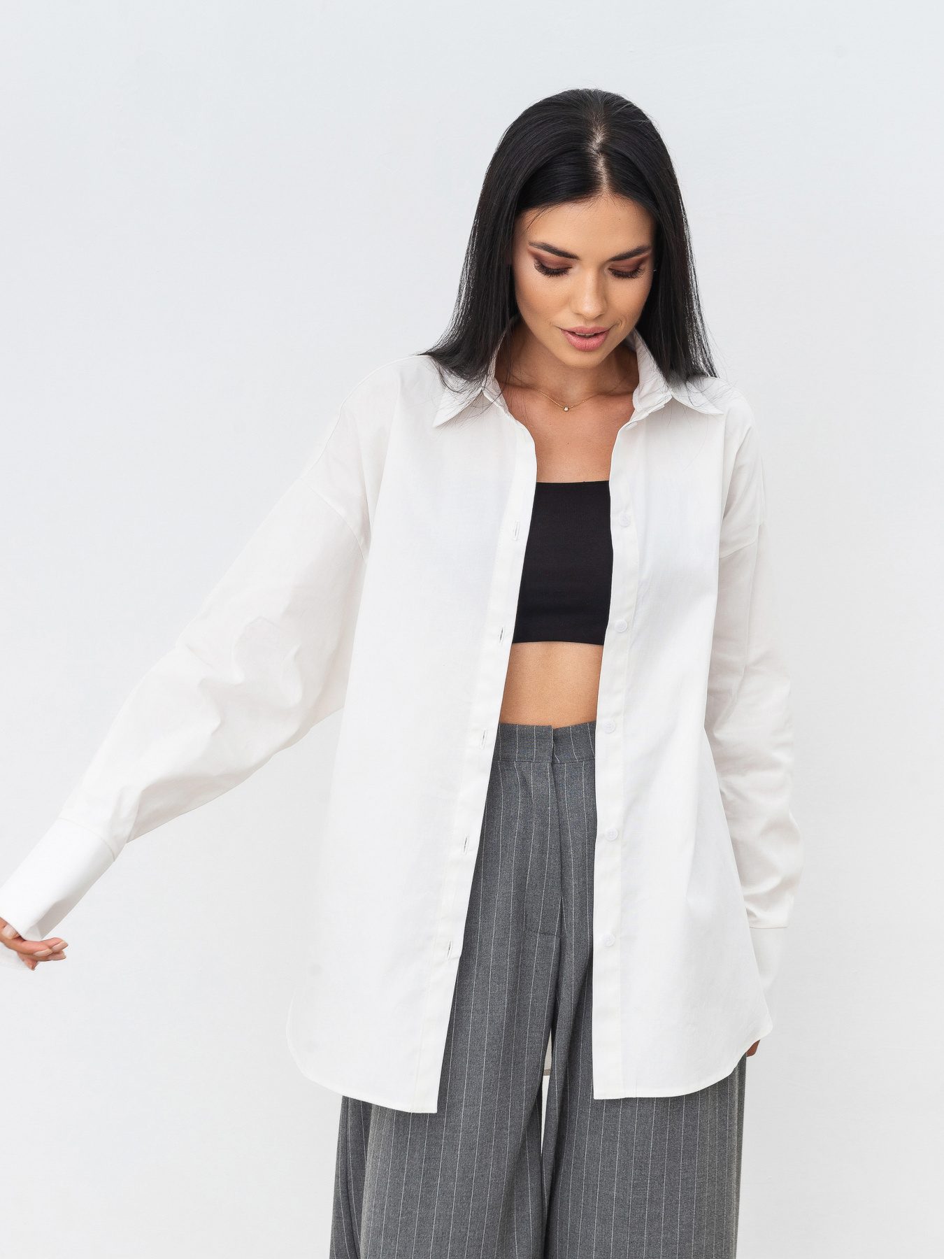 Рубашка повседневная Romashka Тусон модель 201025005091 Фото