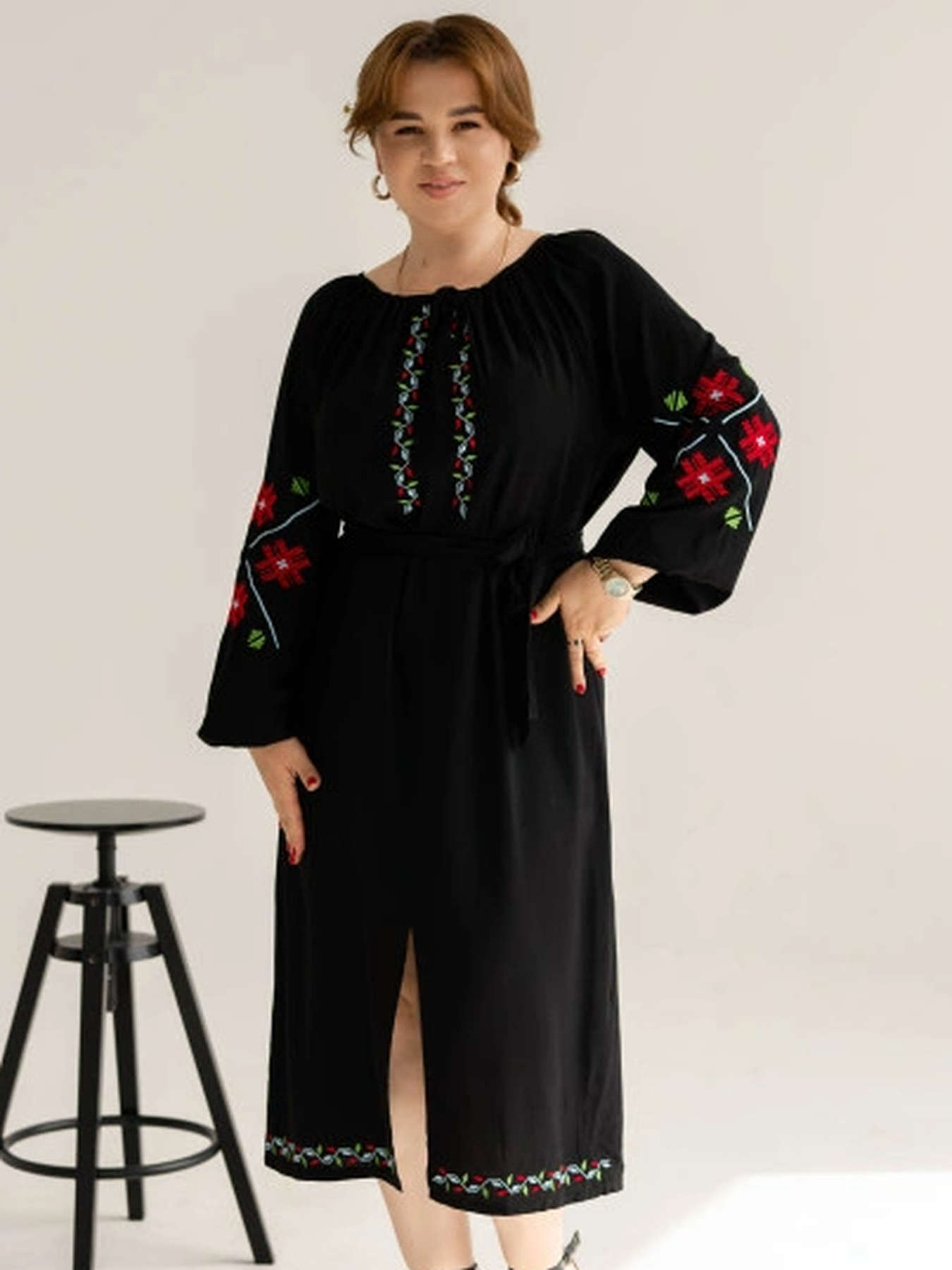 Вышитое платье Maritel модель 773435 Фото