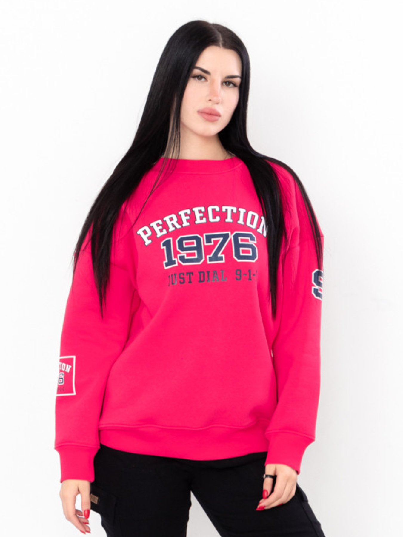 Свитшот Носи своє модель 8355-025-33-malinovij-koral Фото