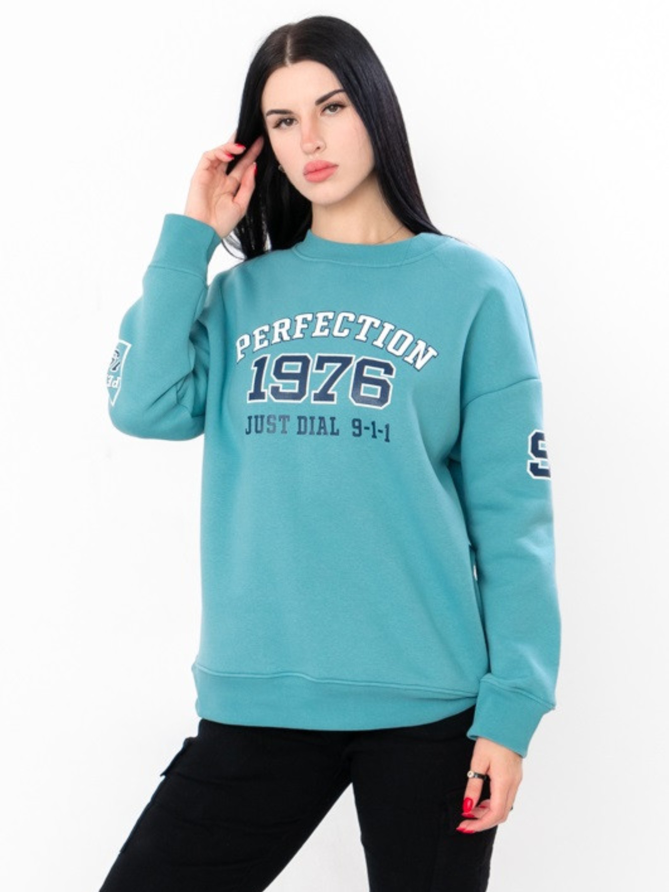 Свитшот Носи своє модель 8355-025-33-sro-blakitnij Фото