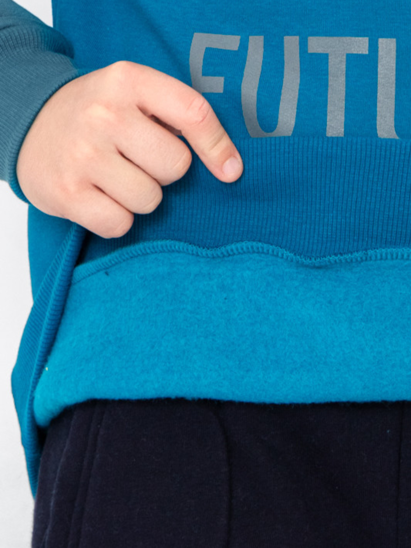 Світшот Носи своє модель 6393-025-33-1-temno-bryuzovij Фото