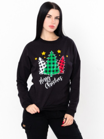 Свитшот Носи своє модель 8175-f-chornij-qlinka Фото