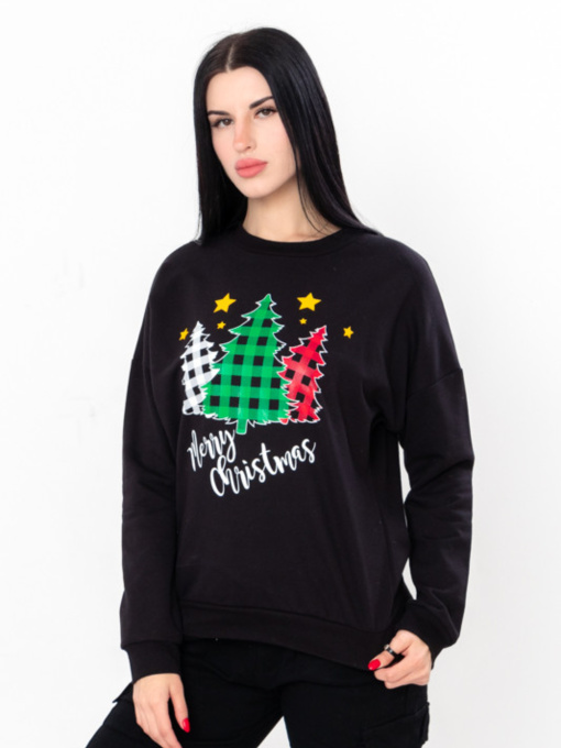 Свитшот Носи своє модель 8175-f-chornij-qlinka Фото