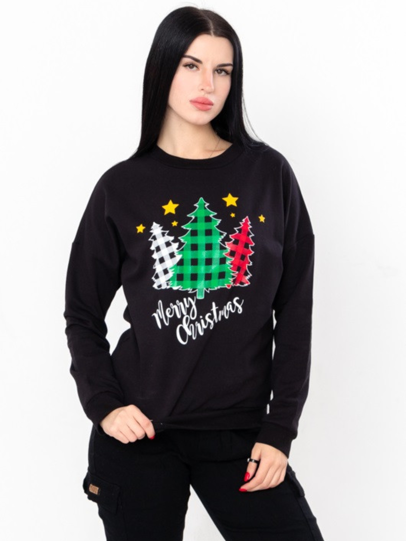 Світшот Носи своє модель 8175-f-chornij-qlinka Світшот Носи своє модель 8175-f-chornij-qlinka Фото