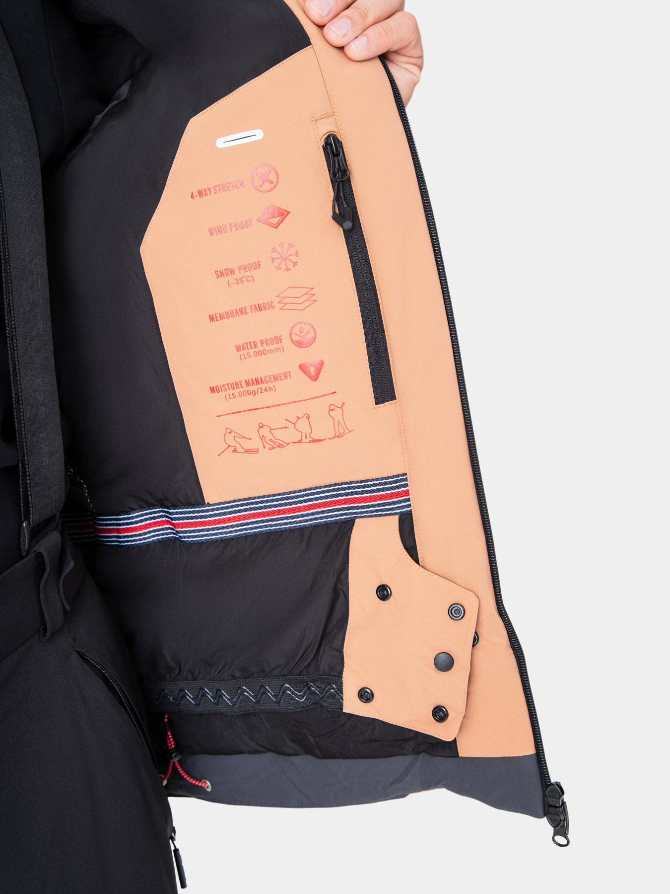 Горнолыжная куртка AVECS модель 70500-56_9 Фото