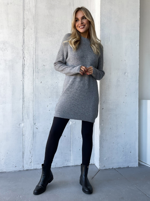 Туніка ISSA Plus модель WN20-580_серый Фото