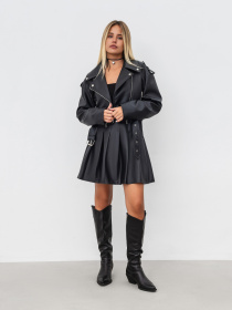 Шкіряна куртка Romashka Аріка модель 208023804101 Фото