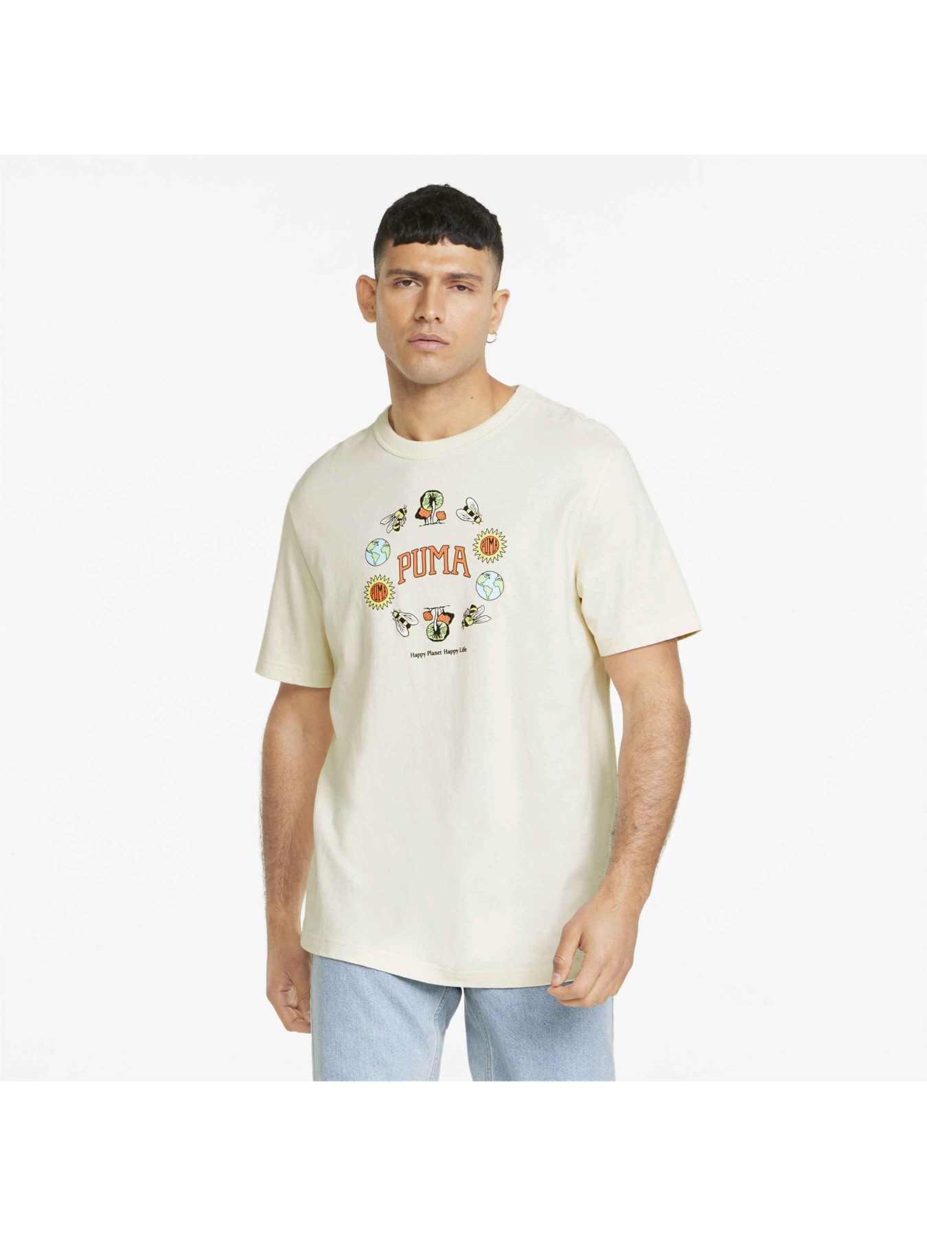 Спортивная футболка PUMA Downtown Graphic Tee модель 533673 Спортивная футболка PUMA Downtown Graphic Tee модель 533673 Фото