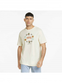 Спортивная футболка PUMA Downtown Graphic Tee модель 533673 Спортивная футболка PUMA Downtown Graphic Tee модель 533673 Фото