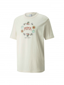 Спортивная футболка PUMA Downtown Graphic Tee модель 533673 Спортивная футболка PUMA Downtown Graphic Tee модель 533673 Фото