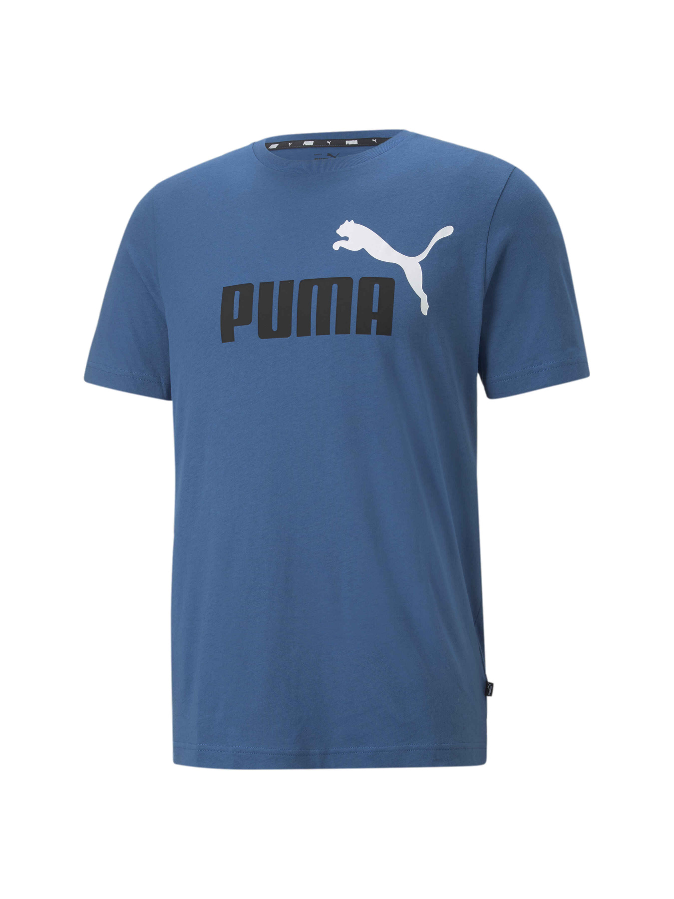 Спортивная футболка PUMA Ess+ 2 Col Logo Tee модель 586759 Фото