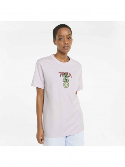 Футболка PUMA Downtown Relaxed Graphic Tee модель 533579 — фото 3 - INTERTOP