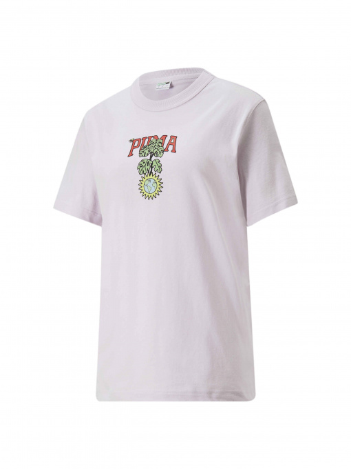 Футболка PUMA Downtown Relaxed Graphic Tee модель 533579 Фото
