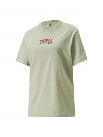 Футболка PUMA Downtown Relaxed Graphic Tee модель 533579 Фото