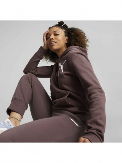 Худі PUMA Ess Logo Hoodie Fl модель 586789 — фото 3 - INTERTOP