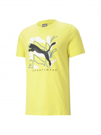 Футболка спортивна PUMA Athletics Tee Big Logo модель 585756 Фото
